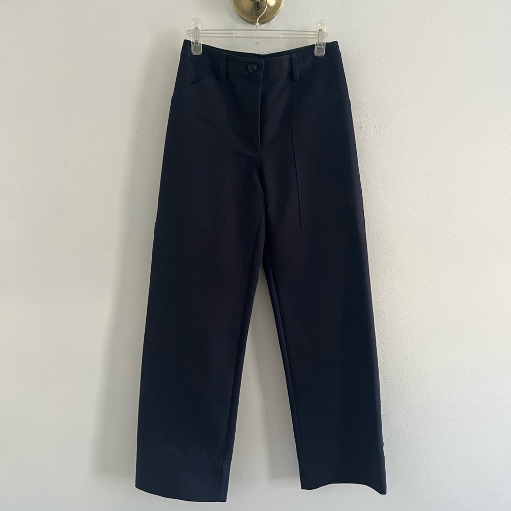 Creatures of Comfort navy cotton carpenter pant